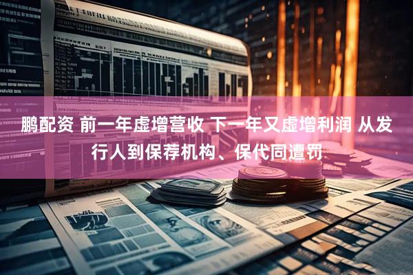 鹏配资 前一年虚增营收 下一年又虚增利润 从发行人到保荐机构、保代同遭罚