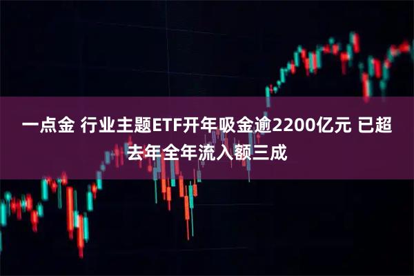 一点金 行业主题ETF开年吸金逾2200亿元 已超去年全年流入额三成
